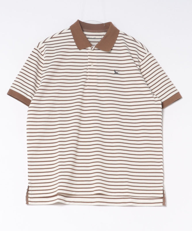 ボーダー フィールド 半袖ポロシャツ/BORDER SS FIELD POLO