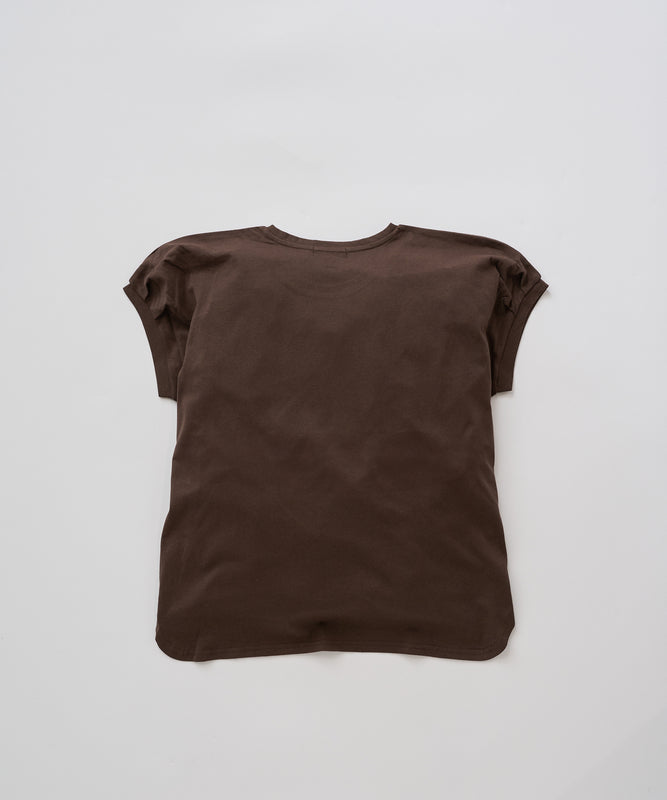 タック スリーブレス ボックスTシャツ/TUCK SLEEVE SL BOX TEE