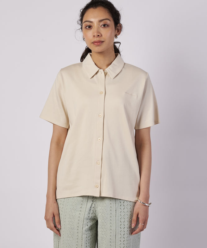 カラードニット ブラウス/COLLARED KNIT BLOUSE