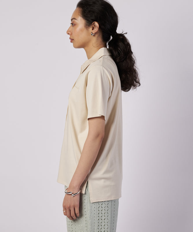 カラードニット ブラウス/COLLARED KNIT BLOUSE