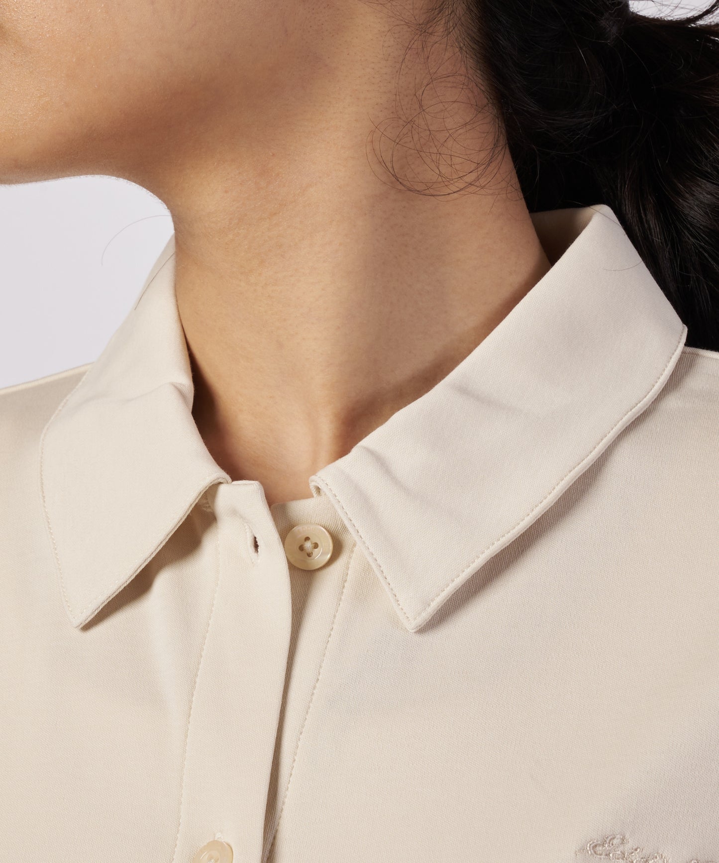 カラードニット ブラウス/COLLARED KNIT BLOUSE
