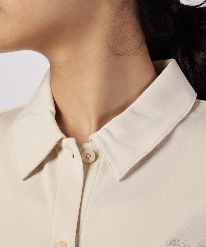 カラードニット ブラウス/COLLARED KNIT BLOUSE