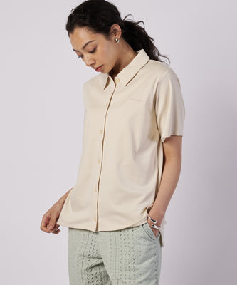 カラードニット ブラウス/COLLARED KNIT BLOUSE