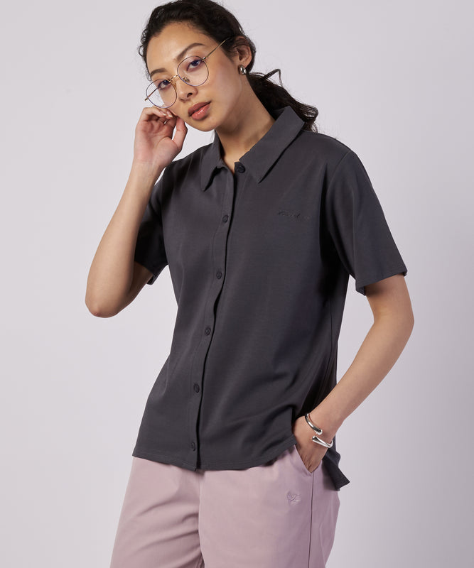 カラードニット ブラウス/COLLARED KNIT BLOUSE