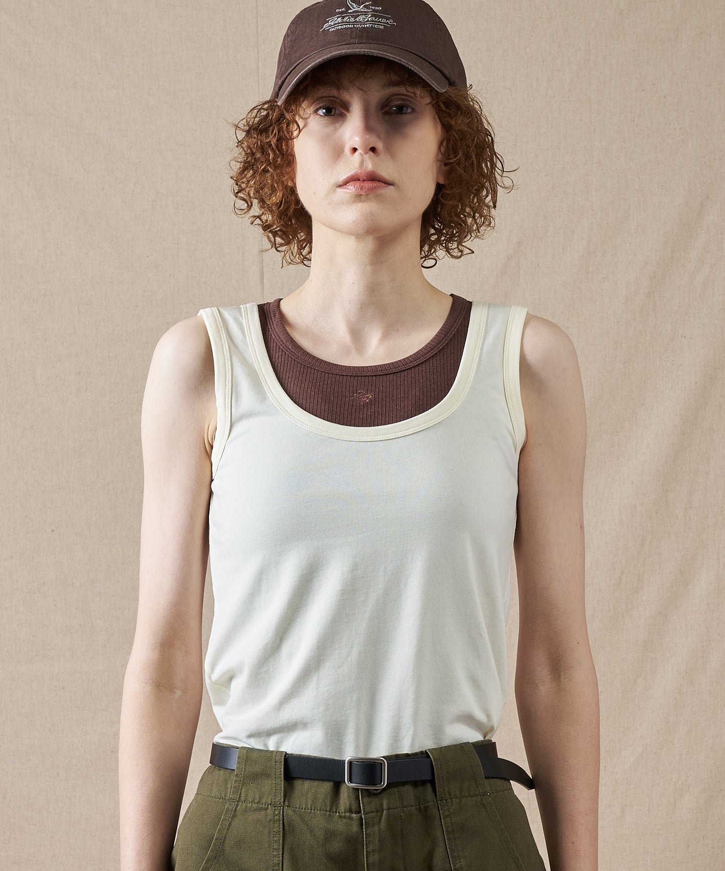 レイヤード タンクトップ セット/LAYERED TANK TEE