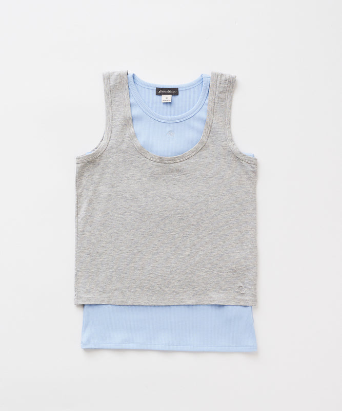 レイヤード タンクトップ セット/LAYERED TANK TEE