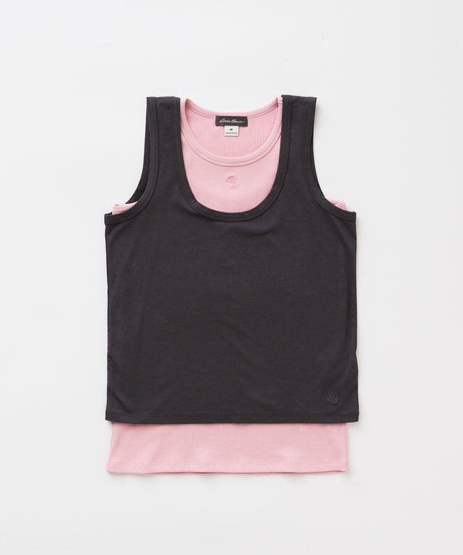 レイヤード タンクトップ セット/LAYERED TANK TEE