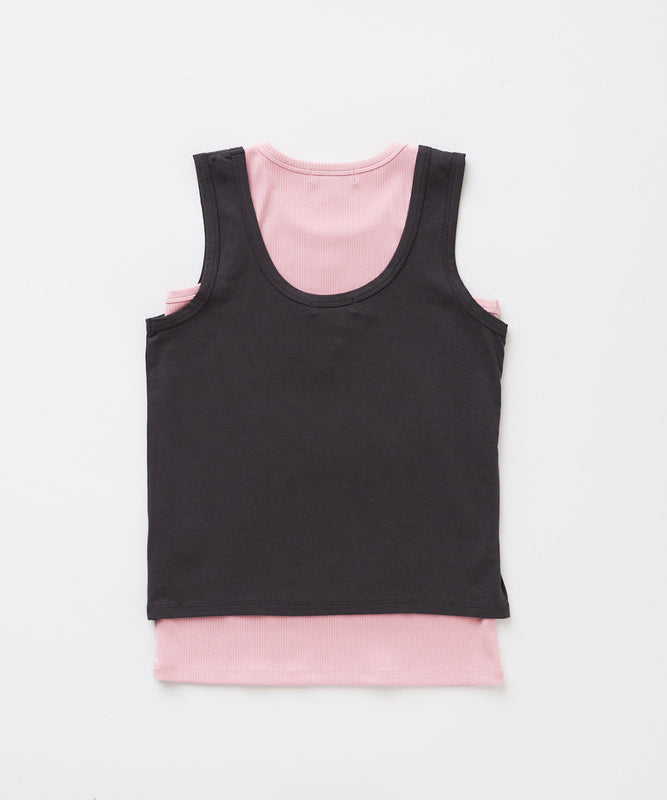 レイヤード タンクトップ セット/LAYERED TANK TEE