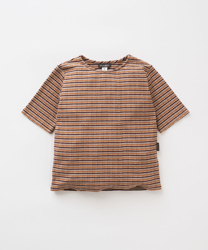 テクスチャード マルチストライプ Tシャツ/TEXTURED MULTI STRIPE TEE