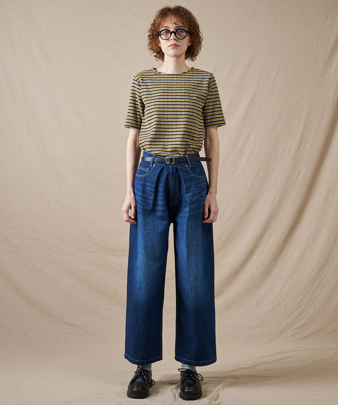 テクスチャード マルチストライプ Tシャツ/TEXTURED MULTI STRIPE TEE