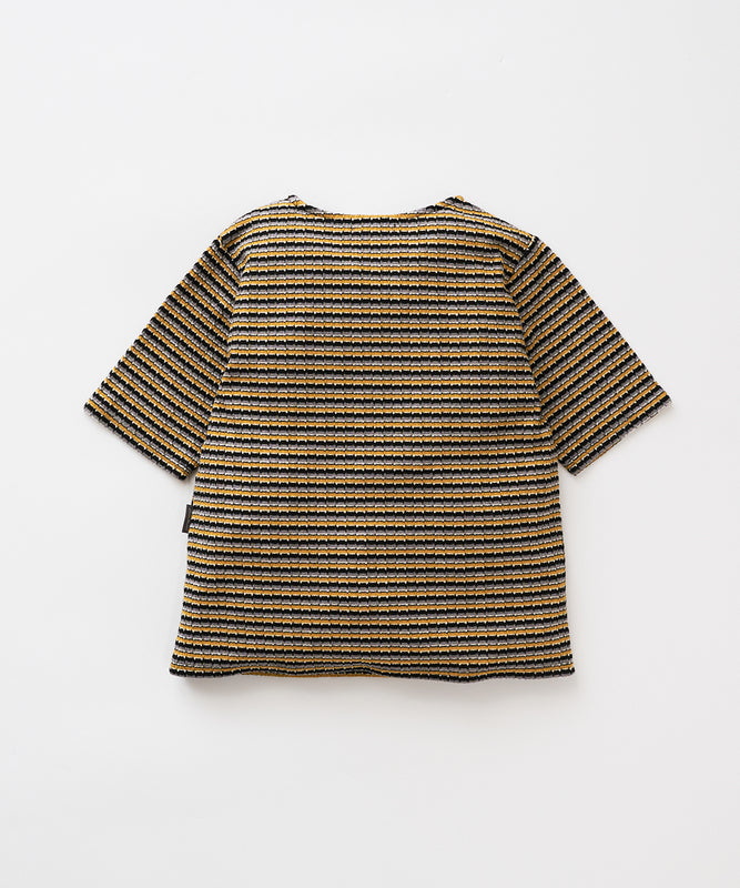 テクスチャード マルチストライプ Tシャツ/TEXTURED MULTI STRIPE TEE