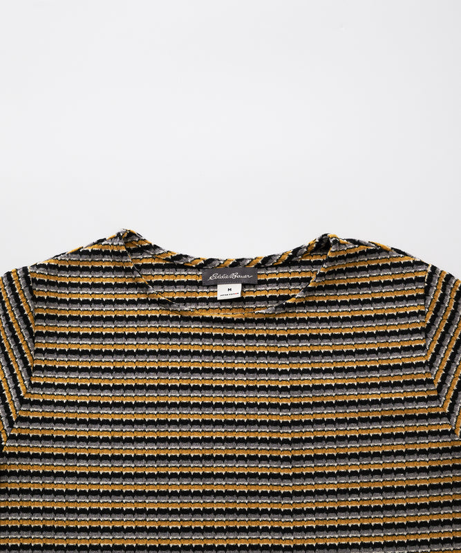 テクスチャード マルチストライプ Tシャツ/TEXTURED MULTI STRIPE TEE