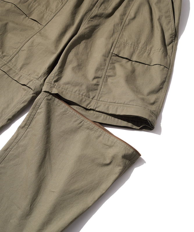 ツイル ジップオフパンツ/TWILL ZIP-OFF PANTS