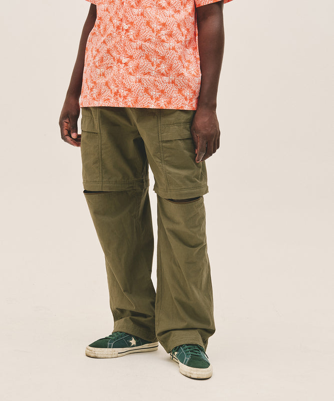 ツイル ジップオフパンツ/TWILL ZIP-OFF PANTS