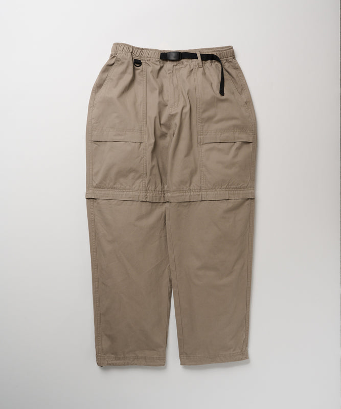 ツイル ジップオフパンツ/TWILL ZIP-OFF PANTS
