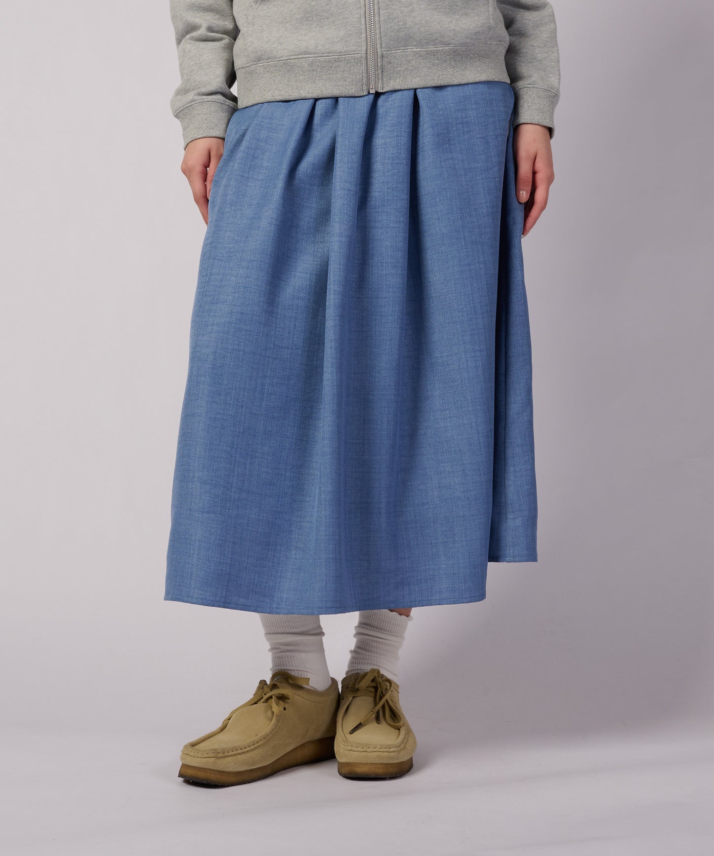 【ポイントUP対象】スマートケア ブロードクロス ギャザースカート/SMARTCARE BROADCLOTH GATHER SKIRT