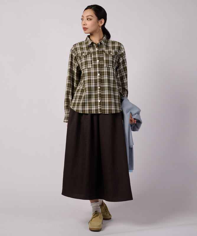 【ポイントUP対象】スマートケア ブロードクロス ギャザースカート/SMARTCARE BROADCLOTH GATHER SKIRT