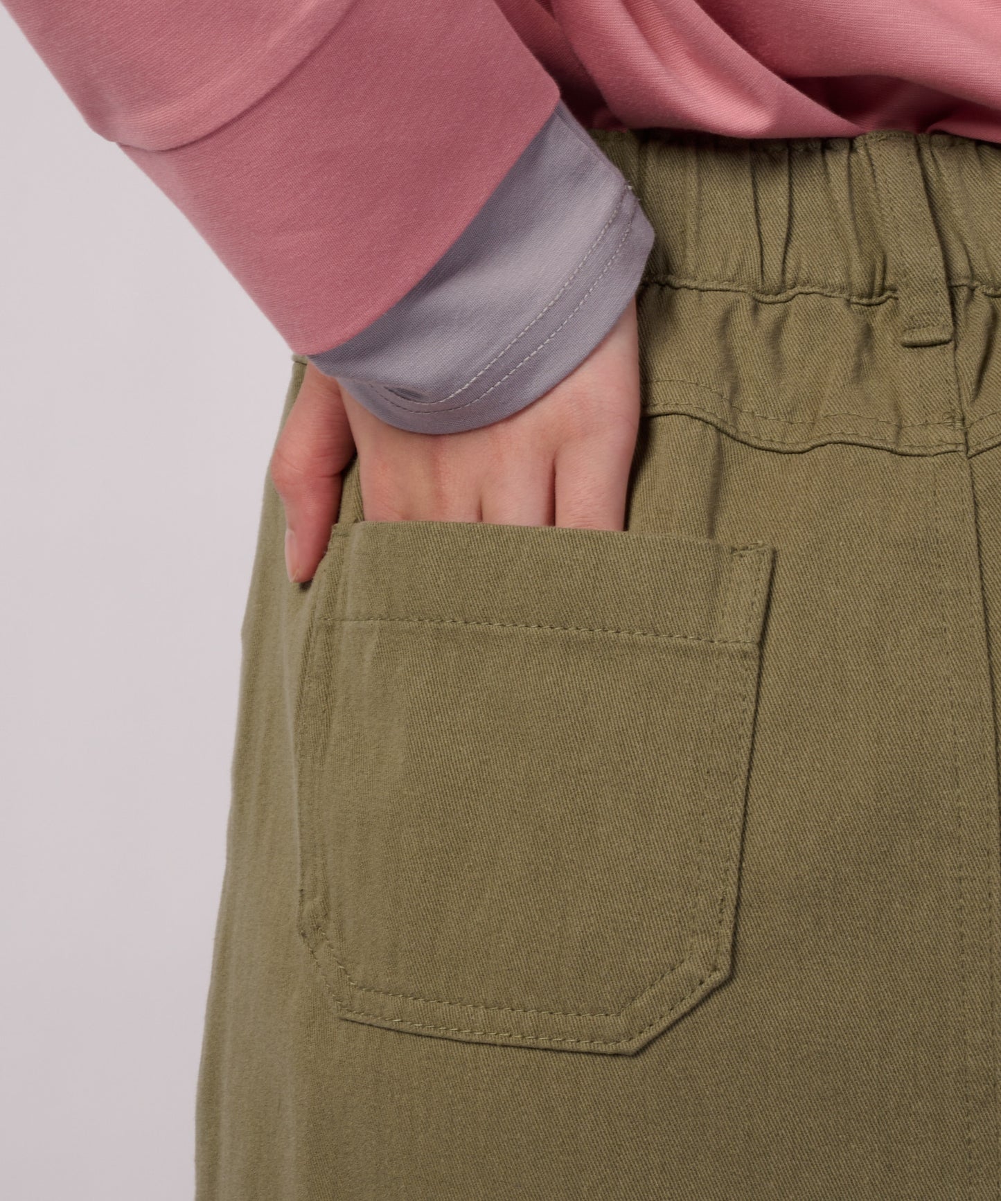 【+10%OFF キャンペーン】ポケット ディテール ミディスカート/POCKET DETAIL MIDI SKIRT
