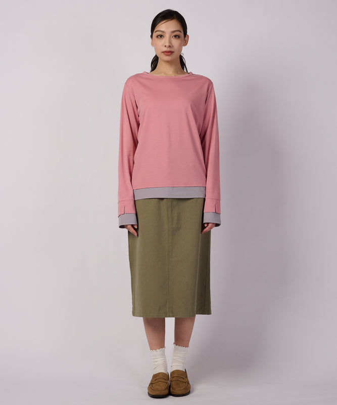 【+10%OFF キャンペーン】ポケット ディテール ミディスカート/POCKET DETAIL MIDI SKIRT