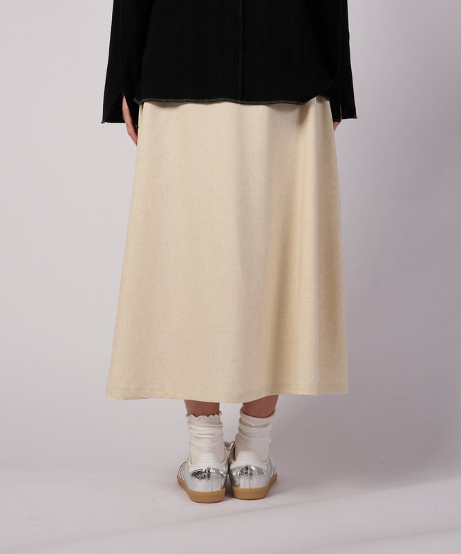 テクスチャード イージー フローイー スカート/TEXTURED EASY FLOWY SKIRT