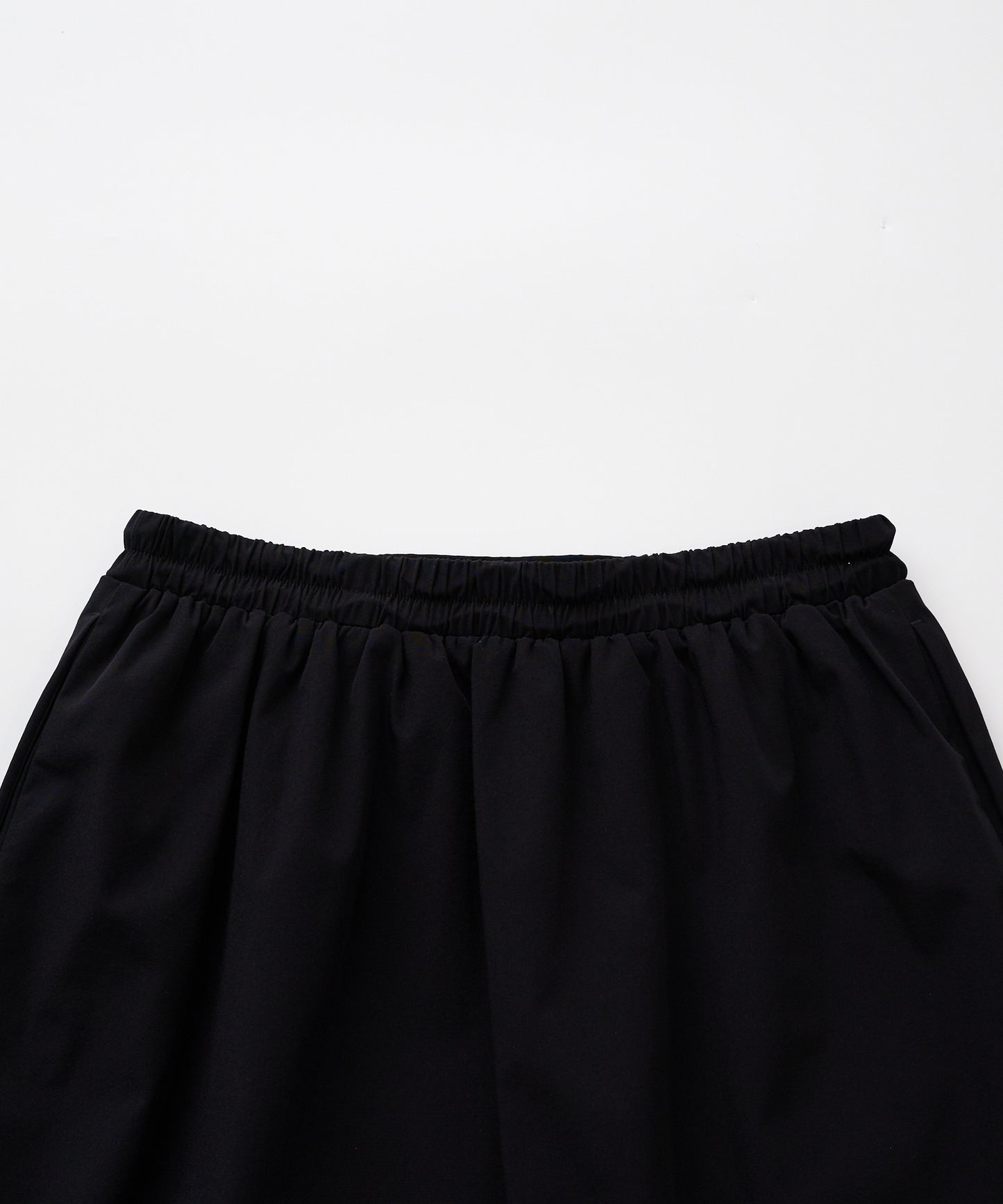 コーテッド ドローストリング スカート/COATED DRAWSTRING SKIRT