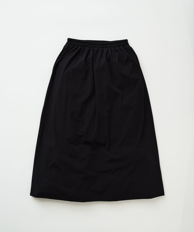 コーテッド ドローストリング スカート/COATED DRAWSTRING SKIRT