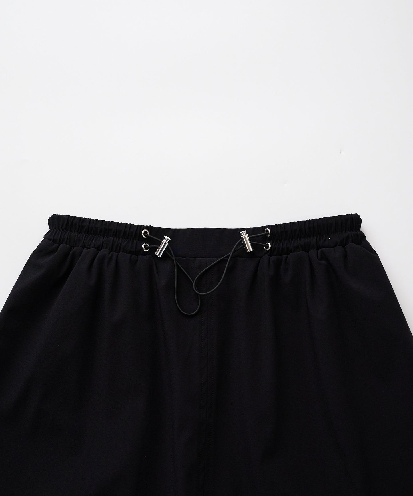 コーテッド ドローストリング スカート/COATED DRAWSTRING SKIRT