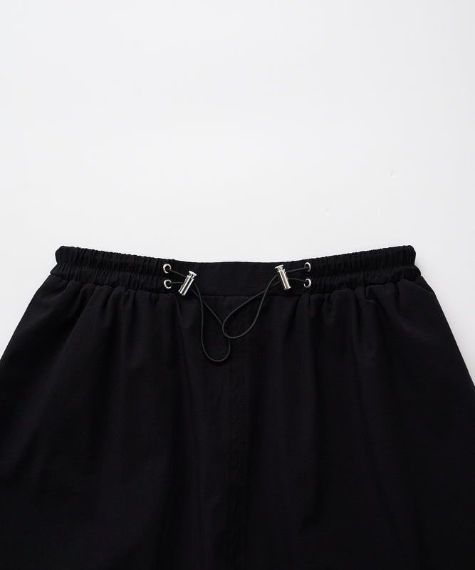 コーテッド ドローストリング スカート/COATED DRAWSTRING SKIRT