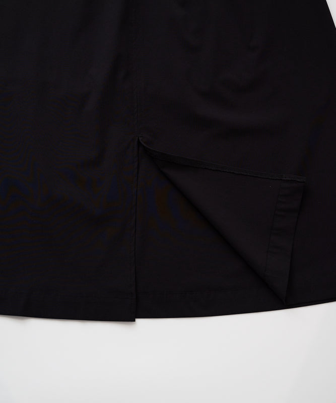 コーテッド ドローストリング スカート/COATED DRAWSTRING SKIRT
