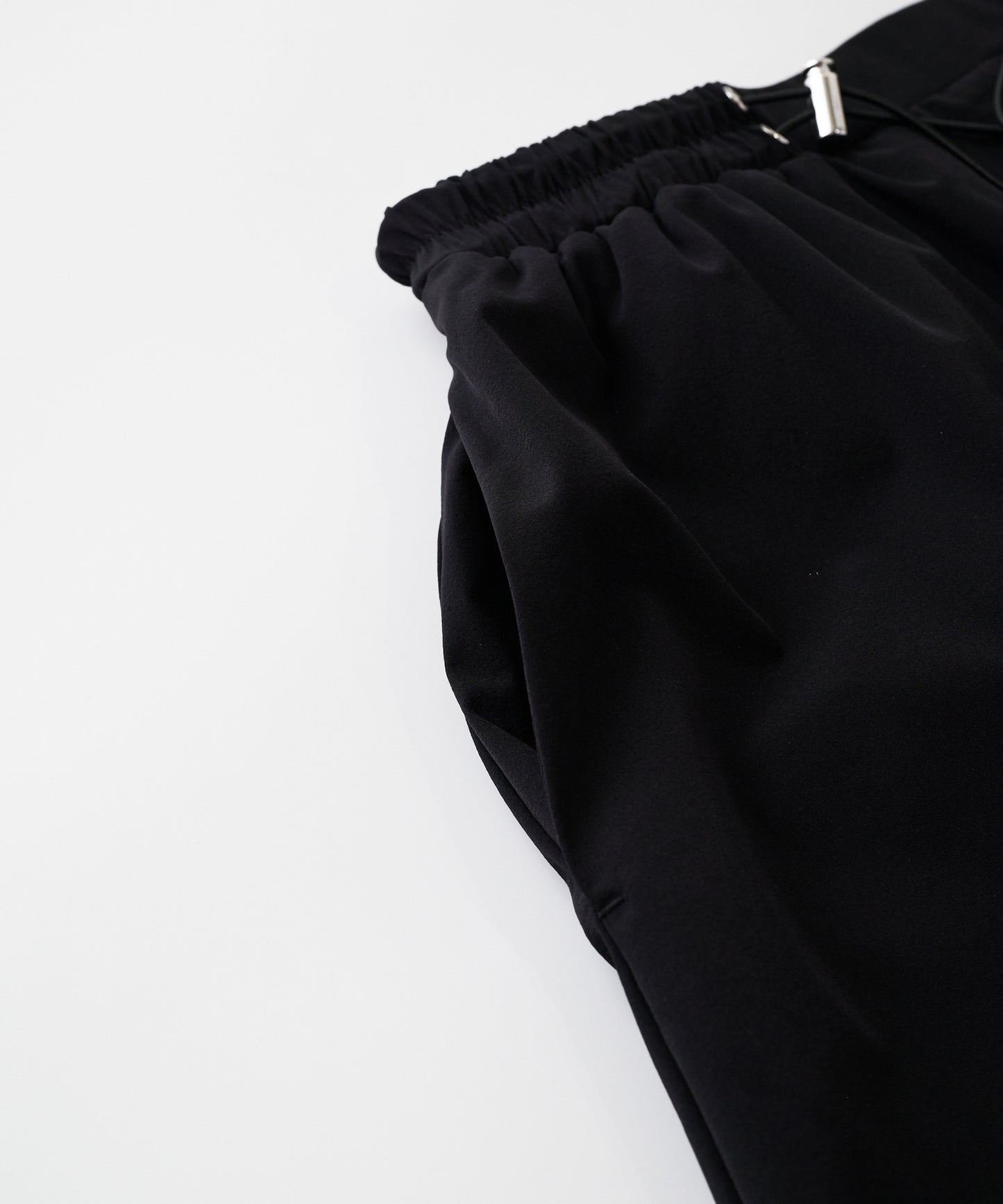 コーテッド ドローストリング スカート/COATED DRAWSTRING SKIRT