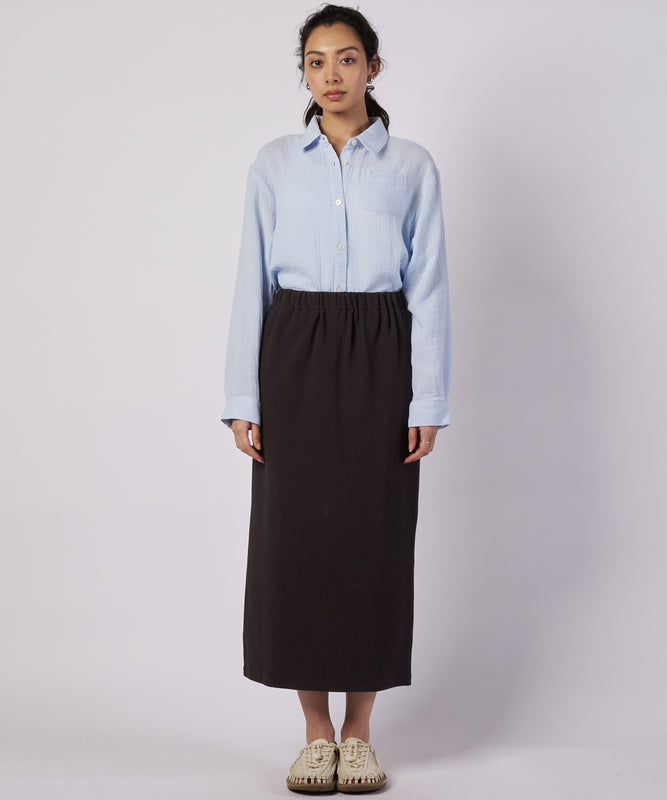 【予約】クレストリブ ナロースカート/CREST RIB NARROW SKIRT