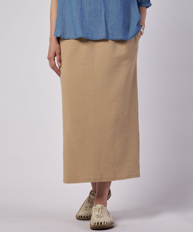【予約】クレストリブ ナロースカート/CREST RIB NARROW SKIRT