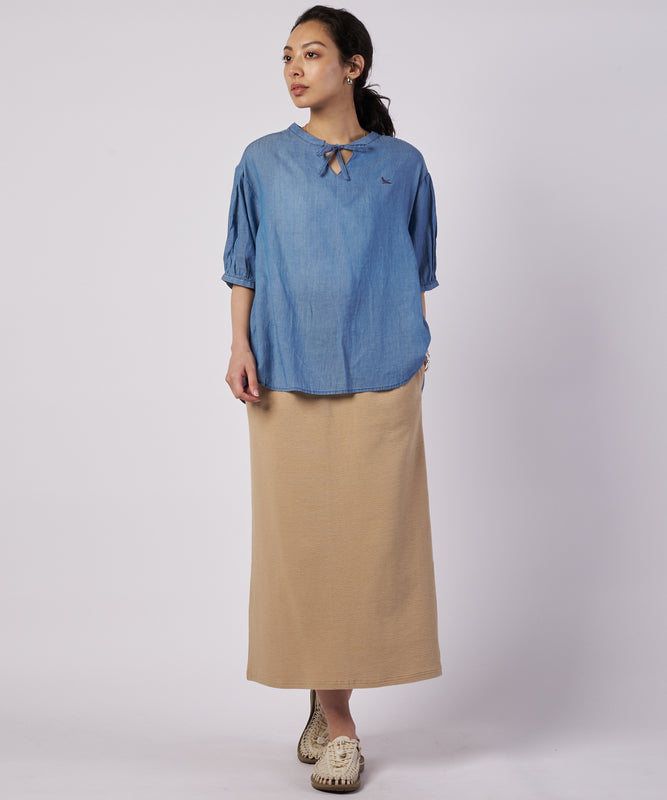 【予約】クレストリブ ナロースカート/CREST RIB NARROW SKIRT