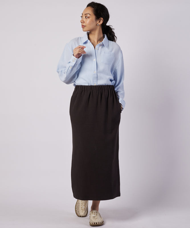 【予約】クレストリブ ナロースカート/CREST RIB NARROW SKIRT