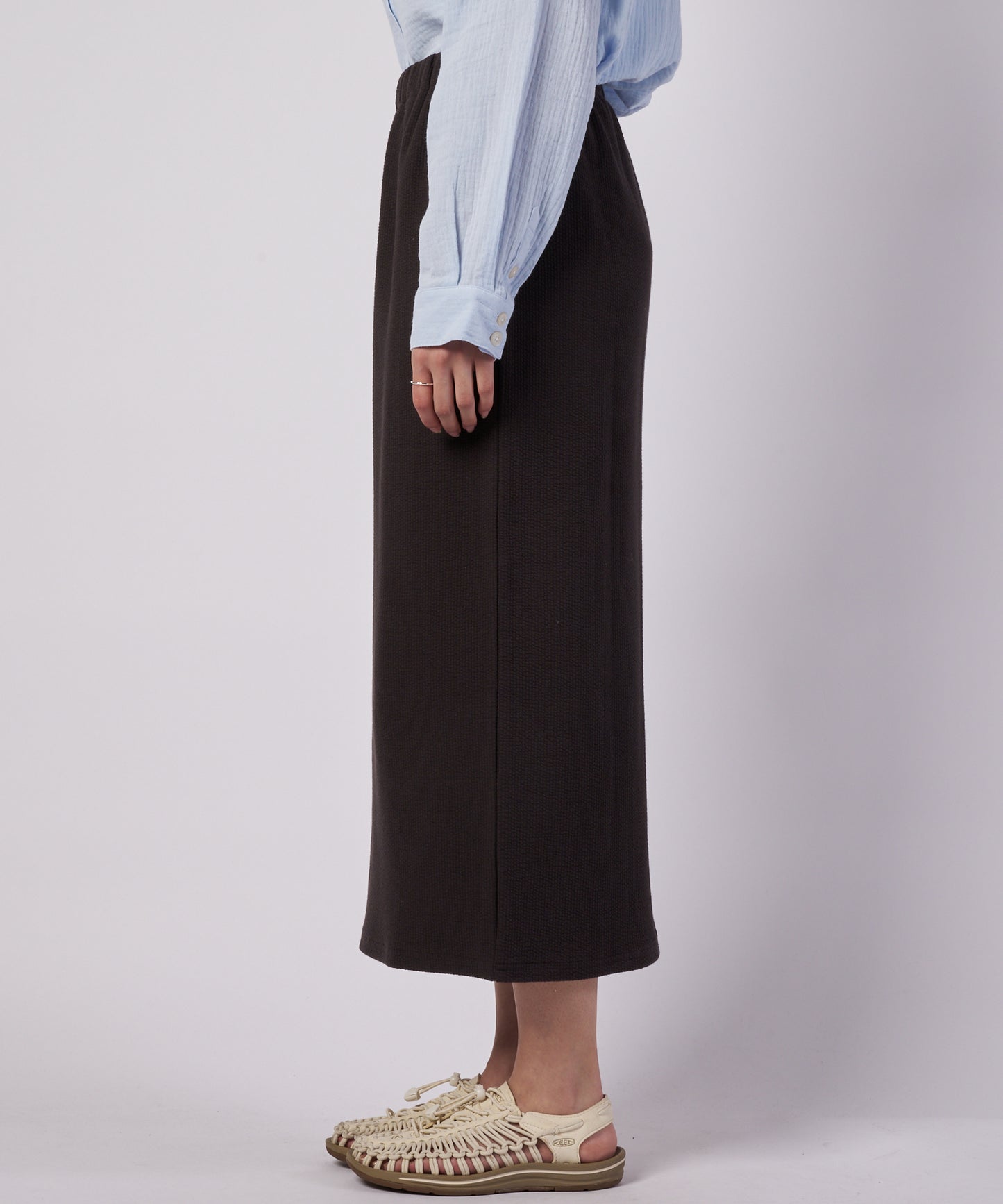 【予約】クレストリブ ナロースカート/CREST RIB NARROW SKIRT