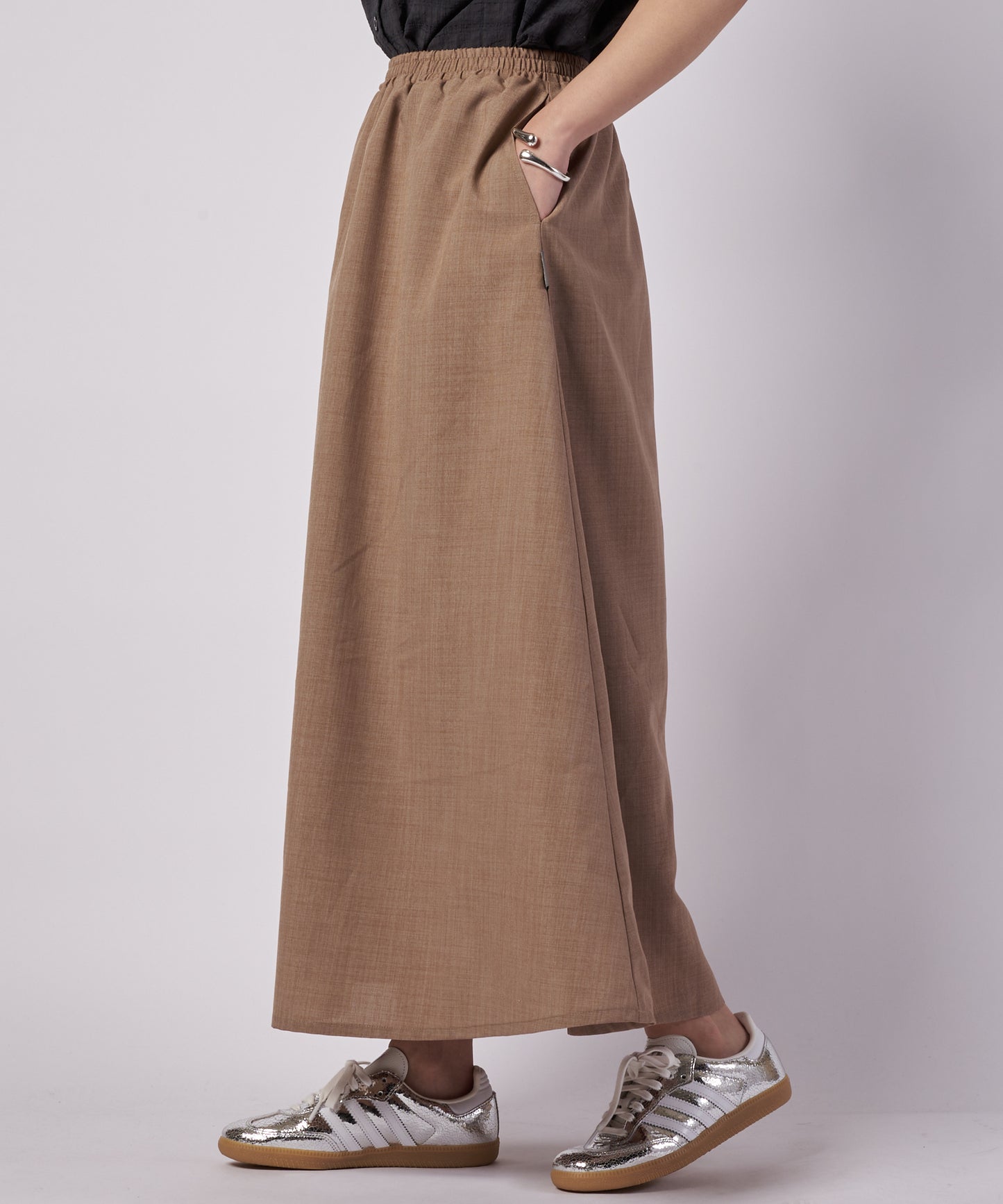 【予約】ギャザーフレアスカート/GATHER FLARE SKIRT