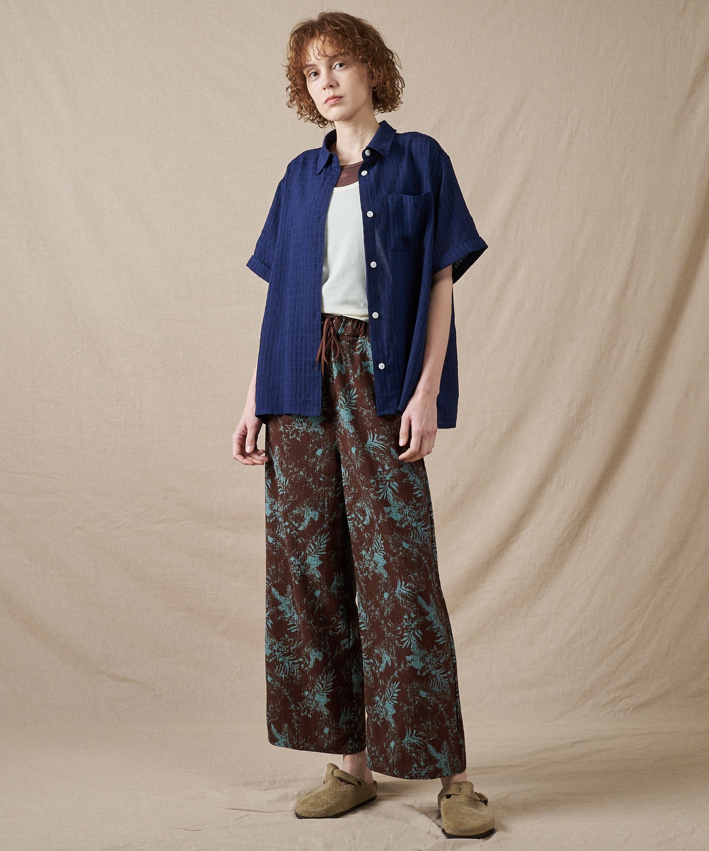 プリントイージーパンツ/PRINTED EASY PANTS