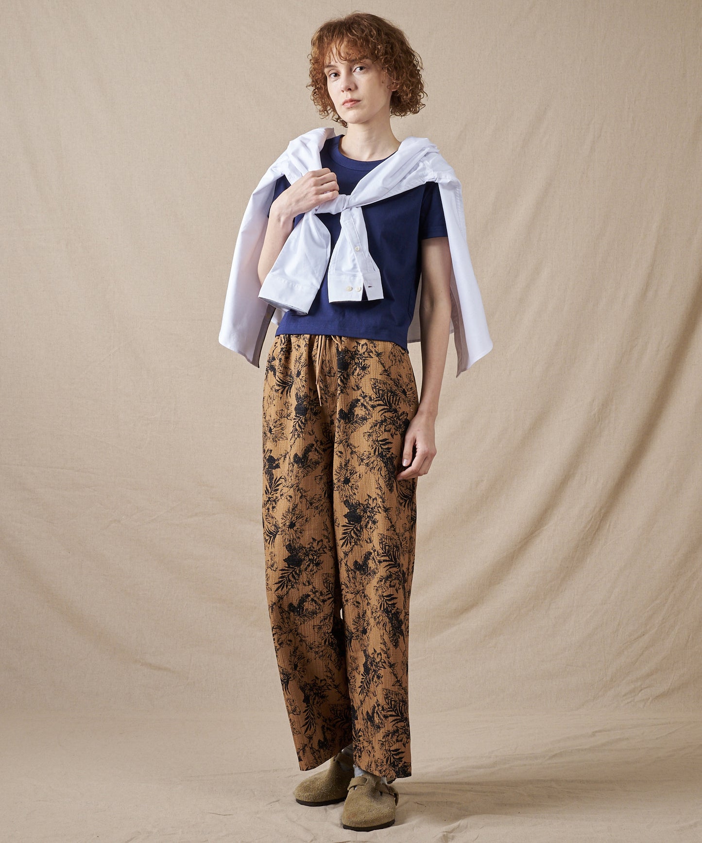 プリントイージーパンツ/PRINTED EASY PANTS