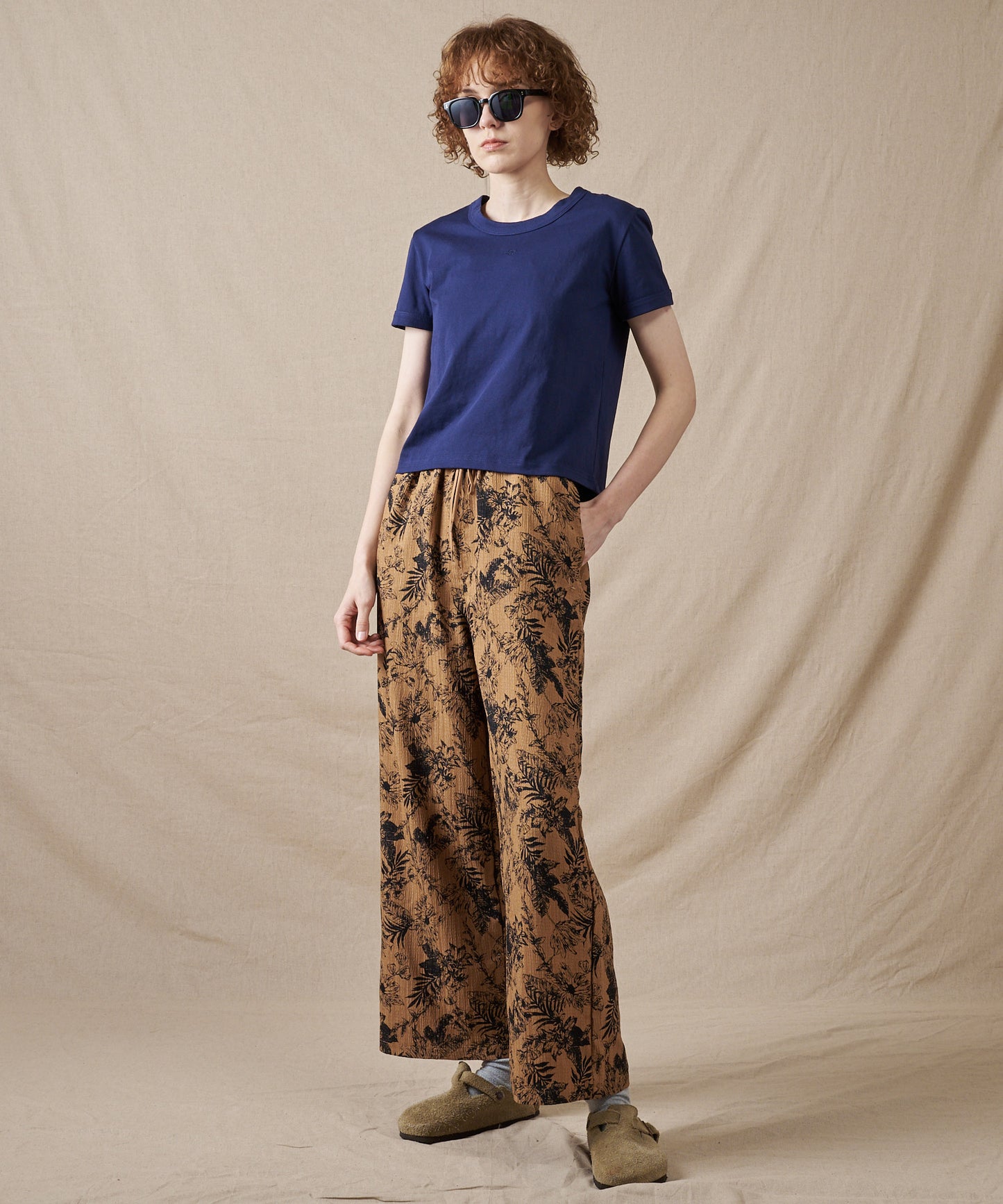 プリントイージーパンツ/PRINTED EASY PANTS