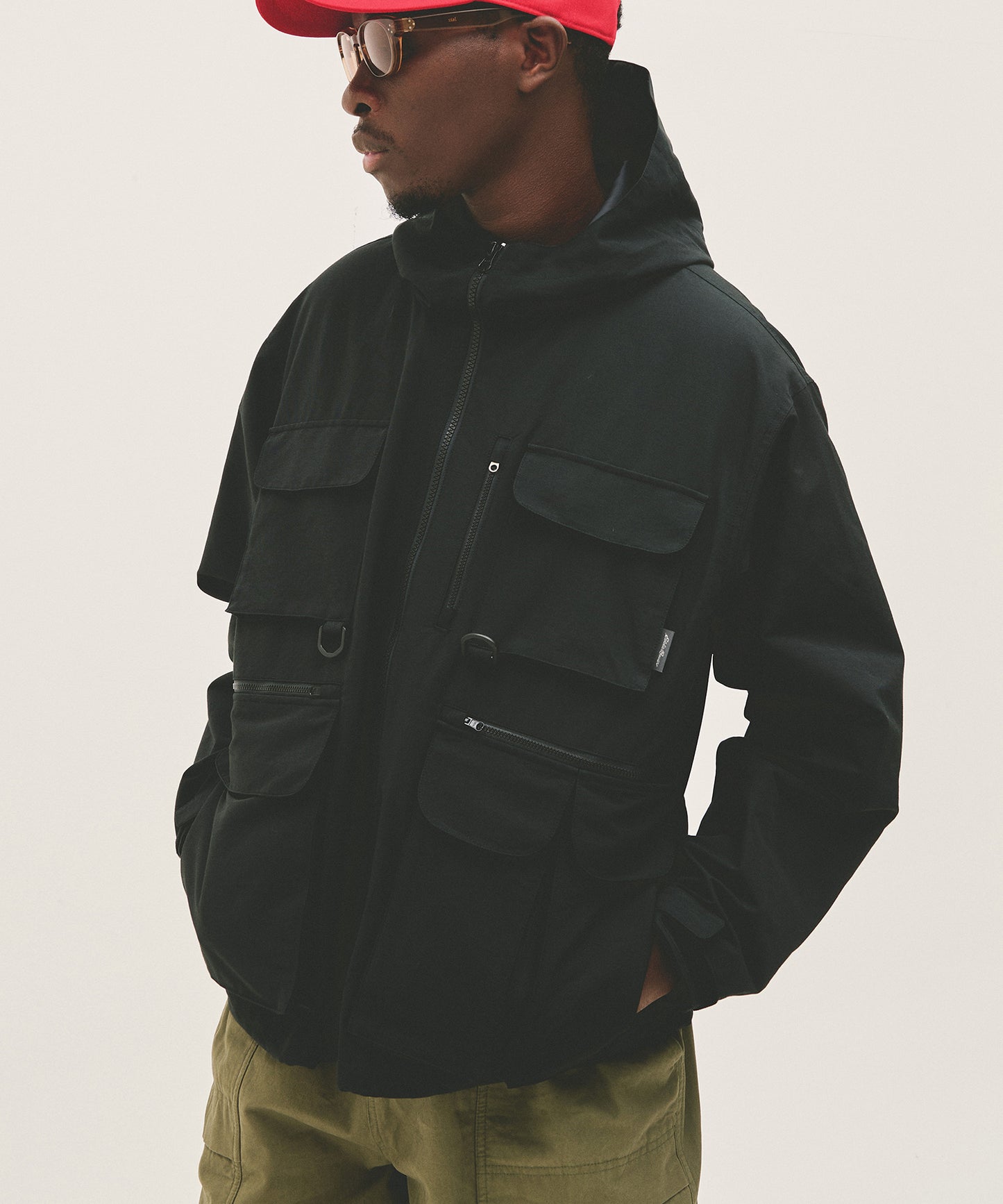マルチポケット フーディ/MULTI POCKET HOODIE