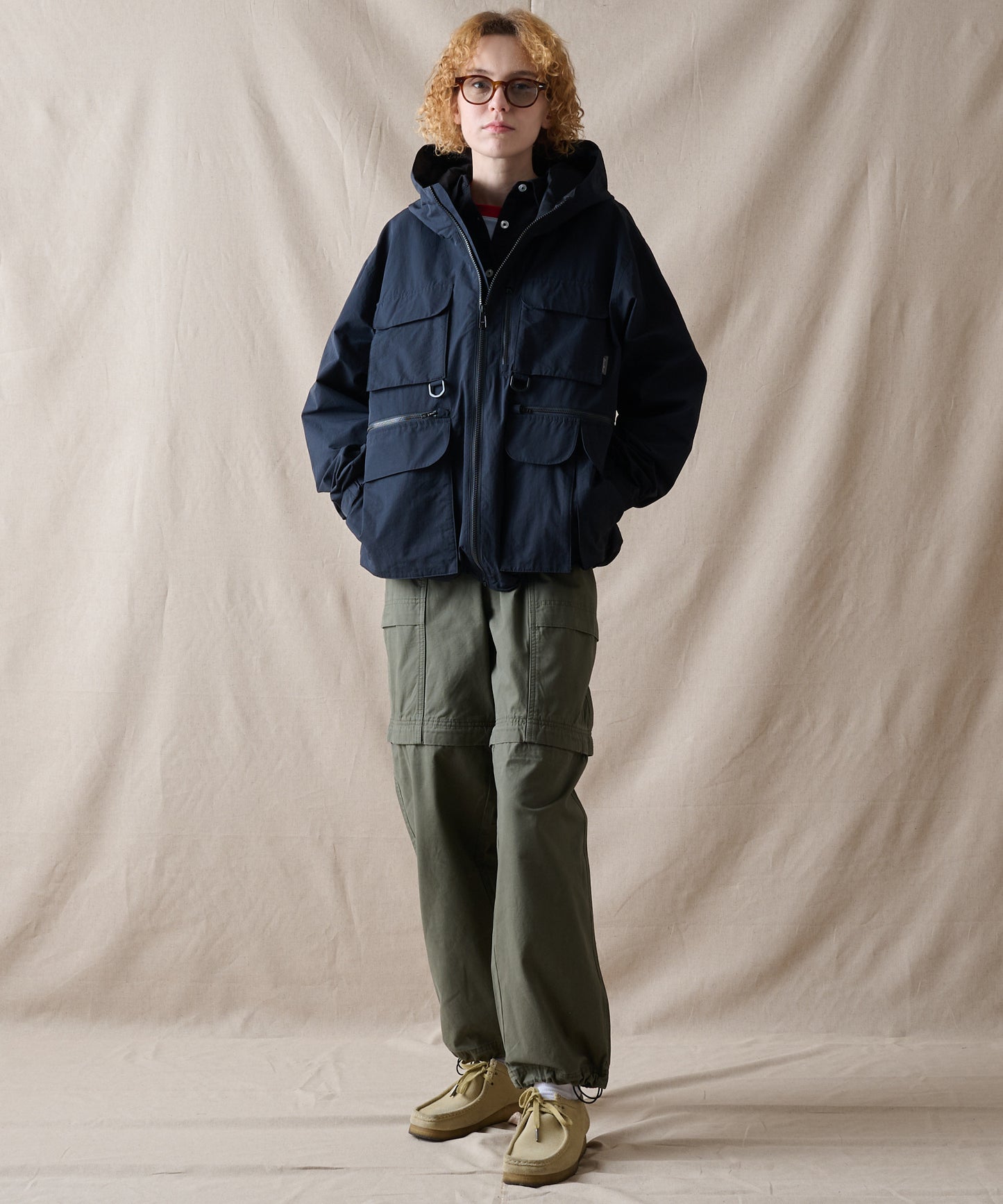 マルチポケット フーディ/MULTI POCKET HOODIE