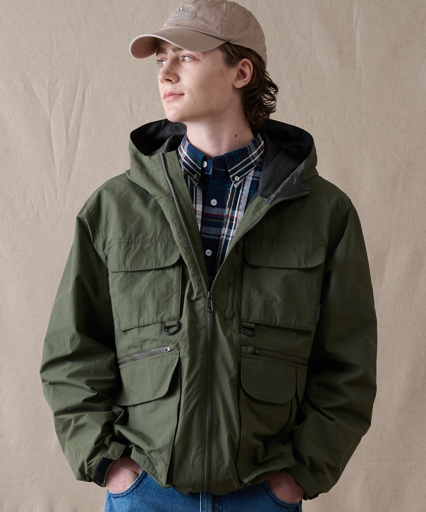 マルチポケット フーディ/MULTI POCKET HOODIE