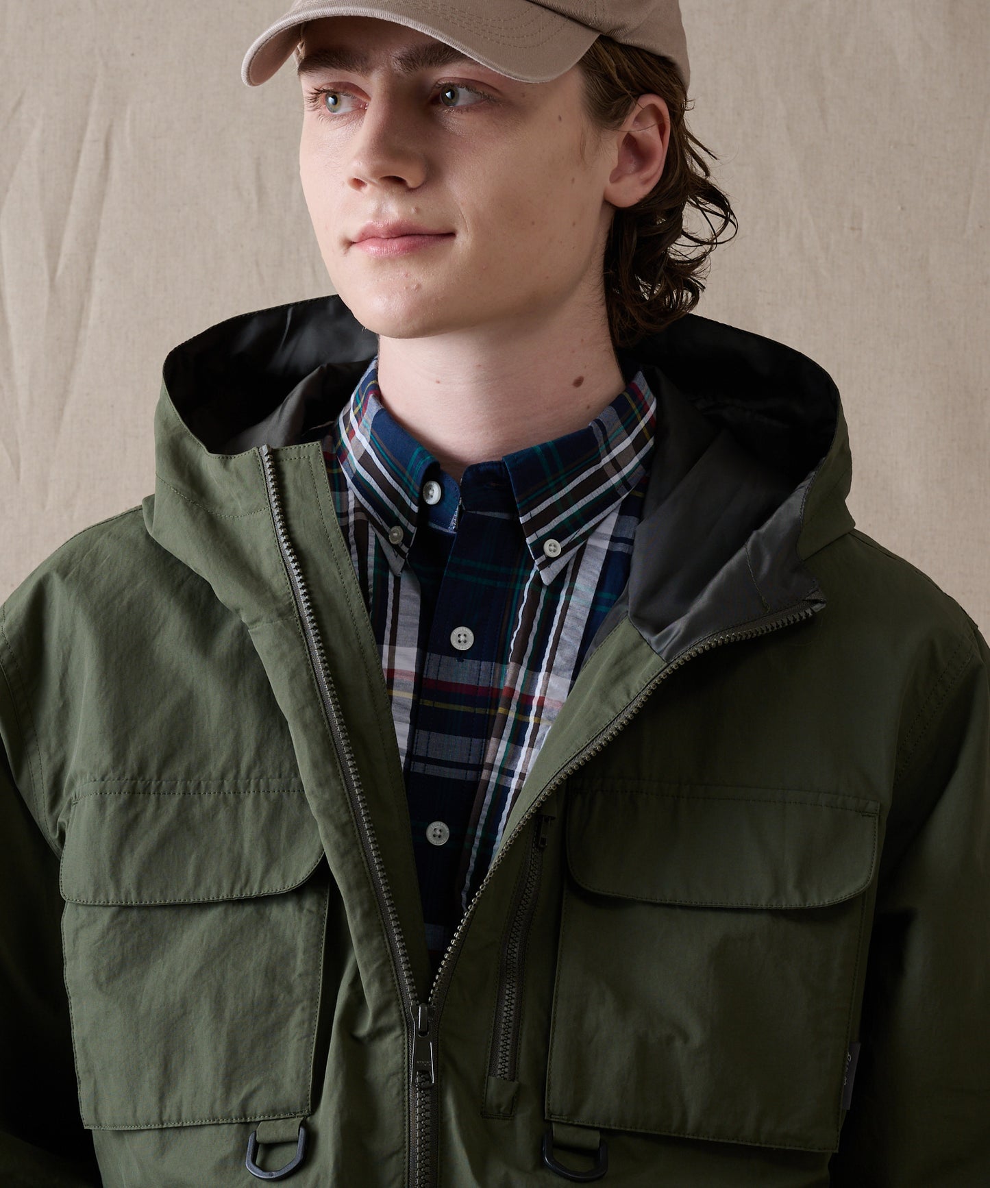 マルチポケット フーディ/MULTI POCKET HOODIE