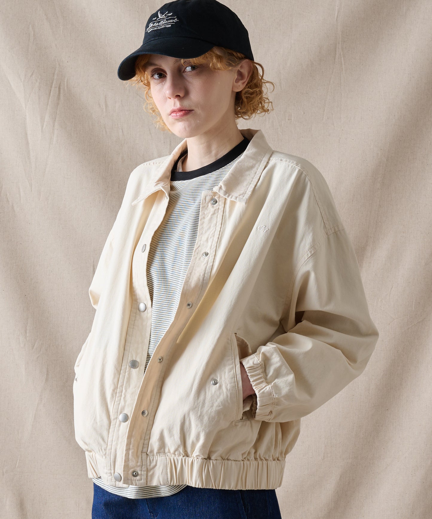 イージーウェア オーバーサイズブルゾン/EASY WEAR OVERSIZED BLOUSON