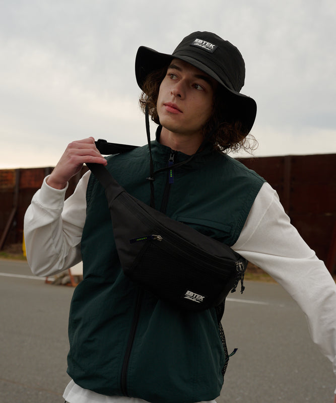 EBTEK メッシュ ウエストバッグ/EBTEK MESH WAIST BAG