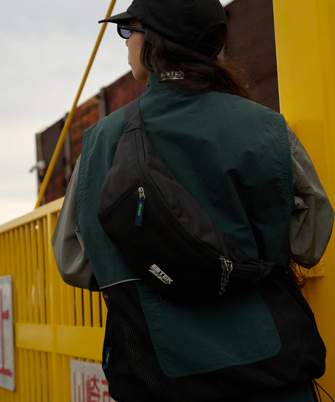 EBTEK メッシュ ウエストバッグ/EBTEK MESH WAIST BAG