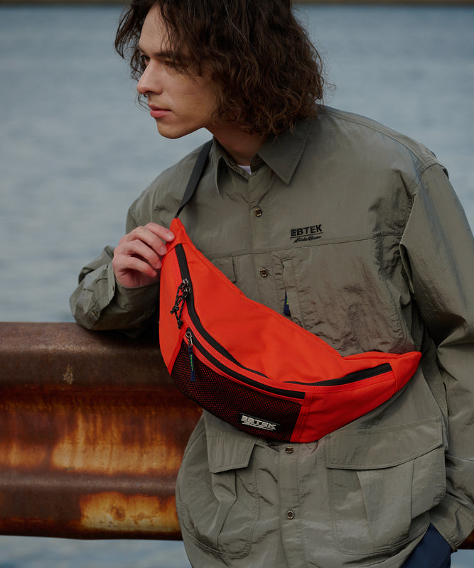 EBTEK メッシュ ウエストバッグ/EBTEK MESH WAIST BAG