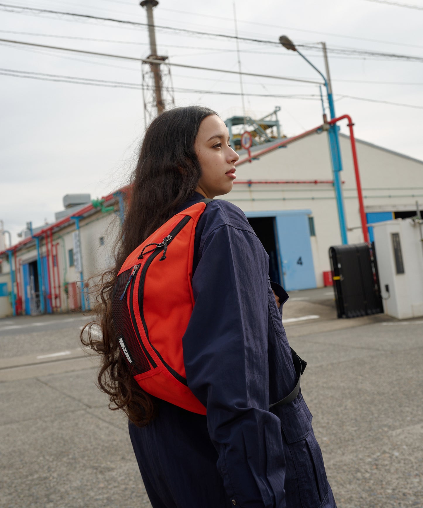 EBTEK メッシュ ウエストバッグ/EBTEK MESH WAIST BAG