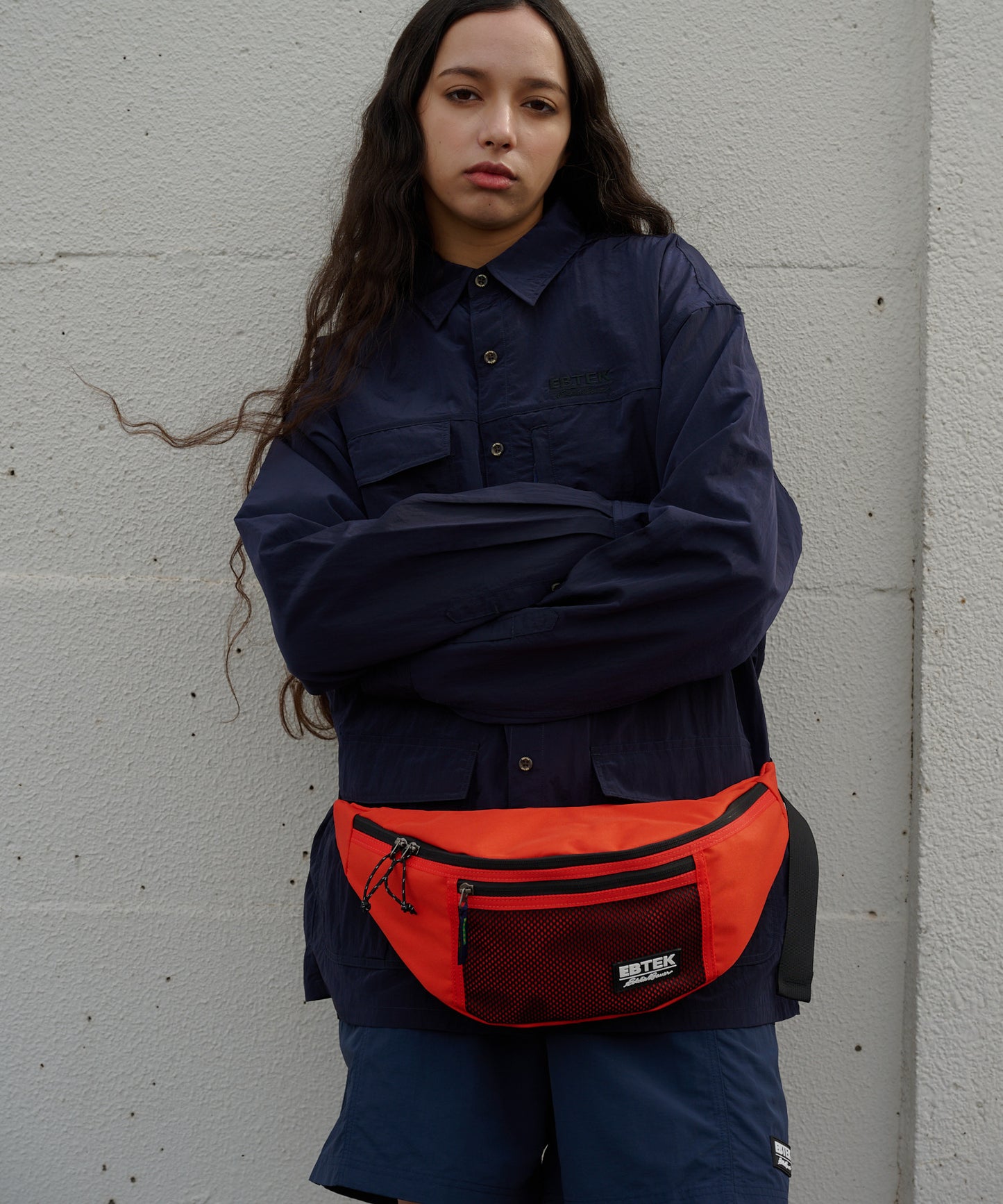 EBTEK メッシュ ウエストバッグ/EBTEK MESH WAIST BAG