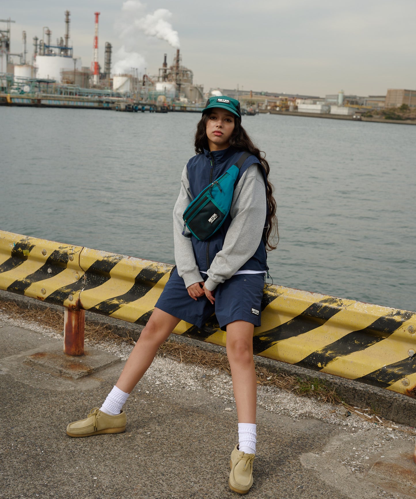 EBTEK メッシュ ウエストバッグ/EBTEK MESH WAIST BAG